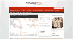 Desktop Screenshot of kirmancki.com