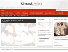 Tablet Screenshot of kirmancki.com